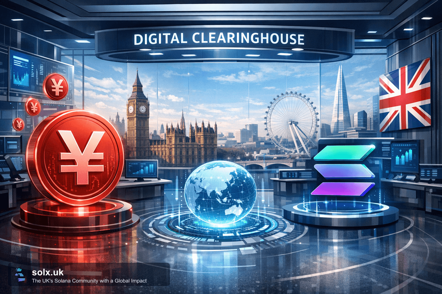 China Plans National Clearinghouse for Digital Yuan: Implications for Solana and UK Markets