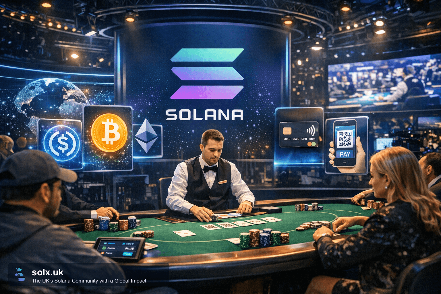 World Series of Poker Adds Solana Payment Option for Tournament Entry