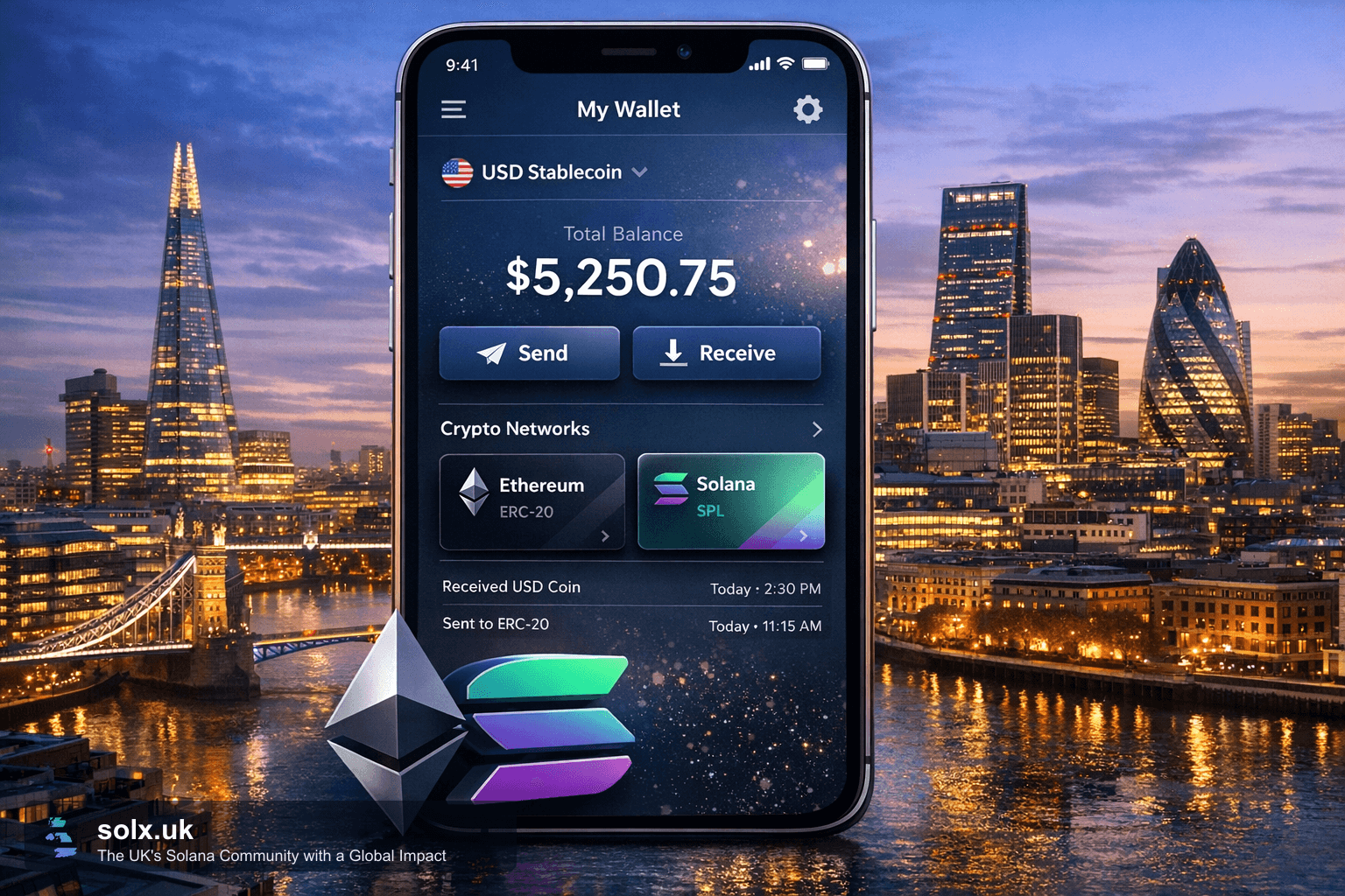 SoFi Launches Ethereum and Solana Stablecoin to 15 Million Users