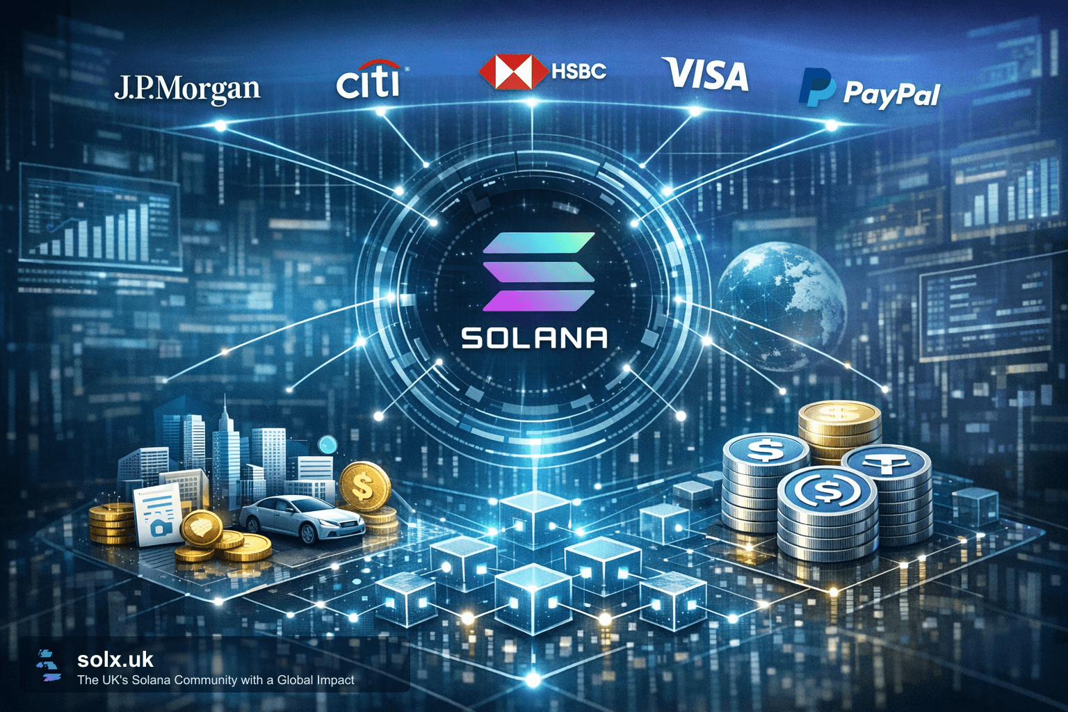 Solana Sheds Memecoin Image as Major Banks Move Billions to Its Ecosystem