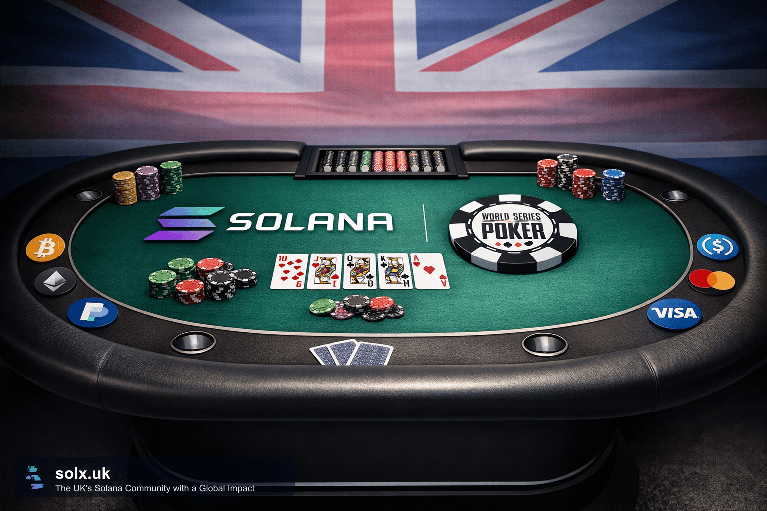 Solana Partners with World Series of Poker to Enable Crypto Entry Fees and Payouts