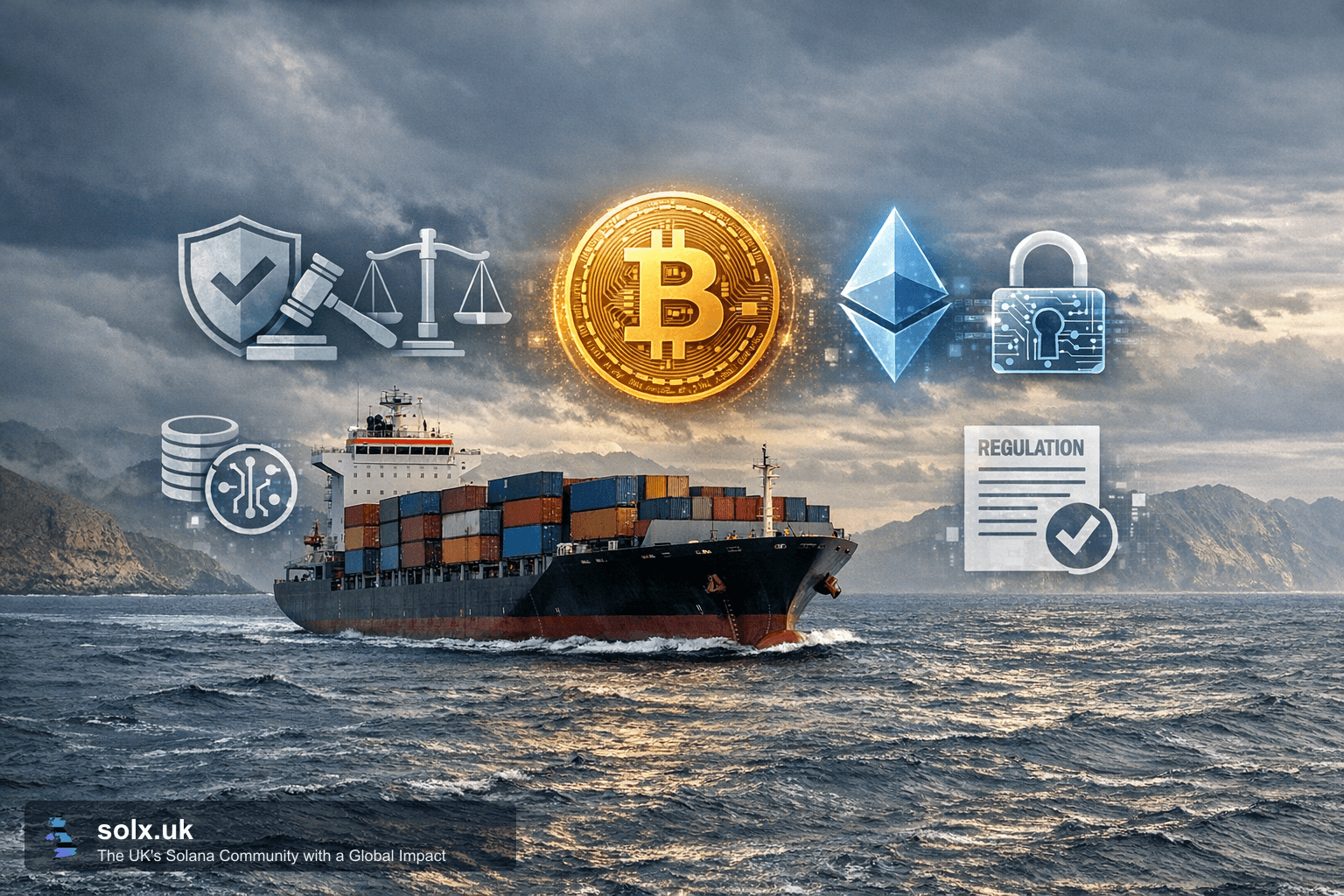 US Disables Iran-Bound Ship, Freezes $344M in Crypto: Implications for Solana and UK Markets