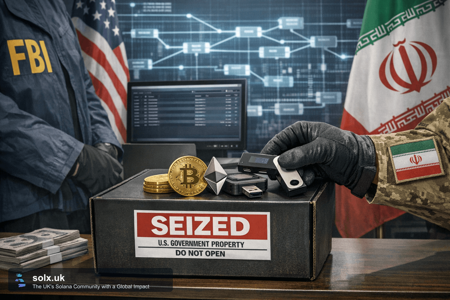 US Seizes $1 Billion in Iranian Crypto Assets Amid Ongoing Tensions