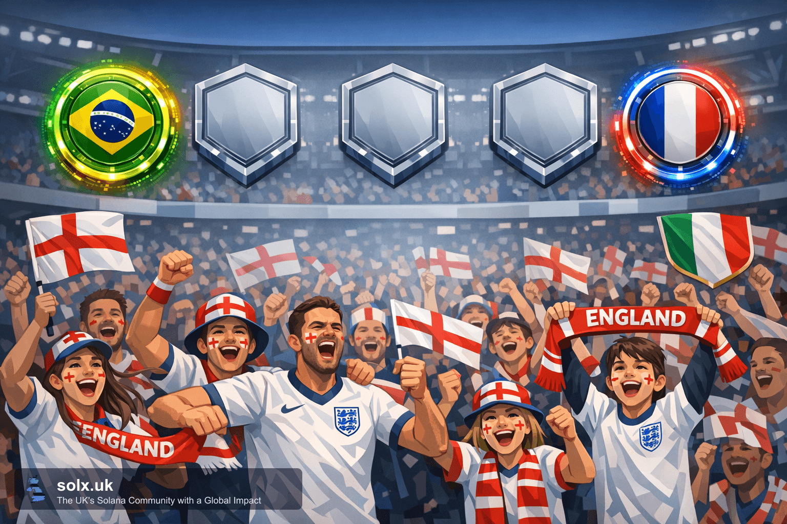 England Lacks Fan Token for 2026 World Cup: Implications for Solana and UK Crypto Fans