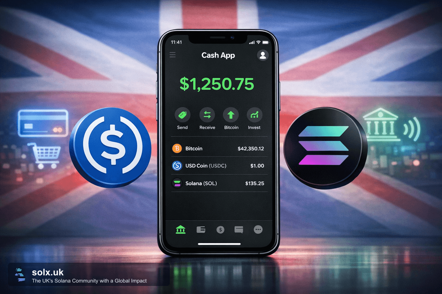 Cash App Enables USDC Transfers on Solana and Ethereum