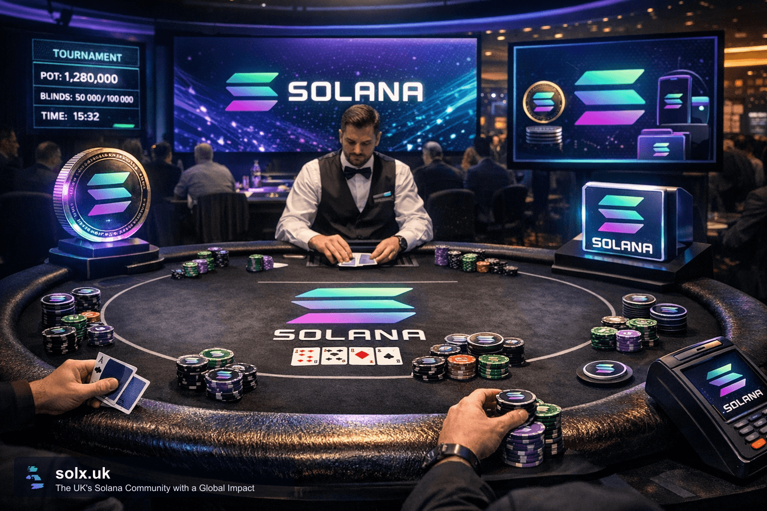 World Series of Poker Integrates Solana Payments for Tournament Buy-Ins